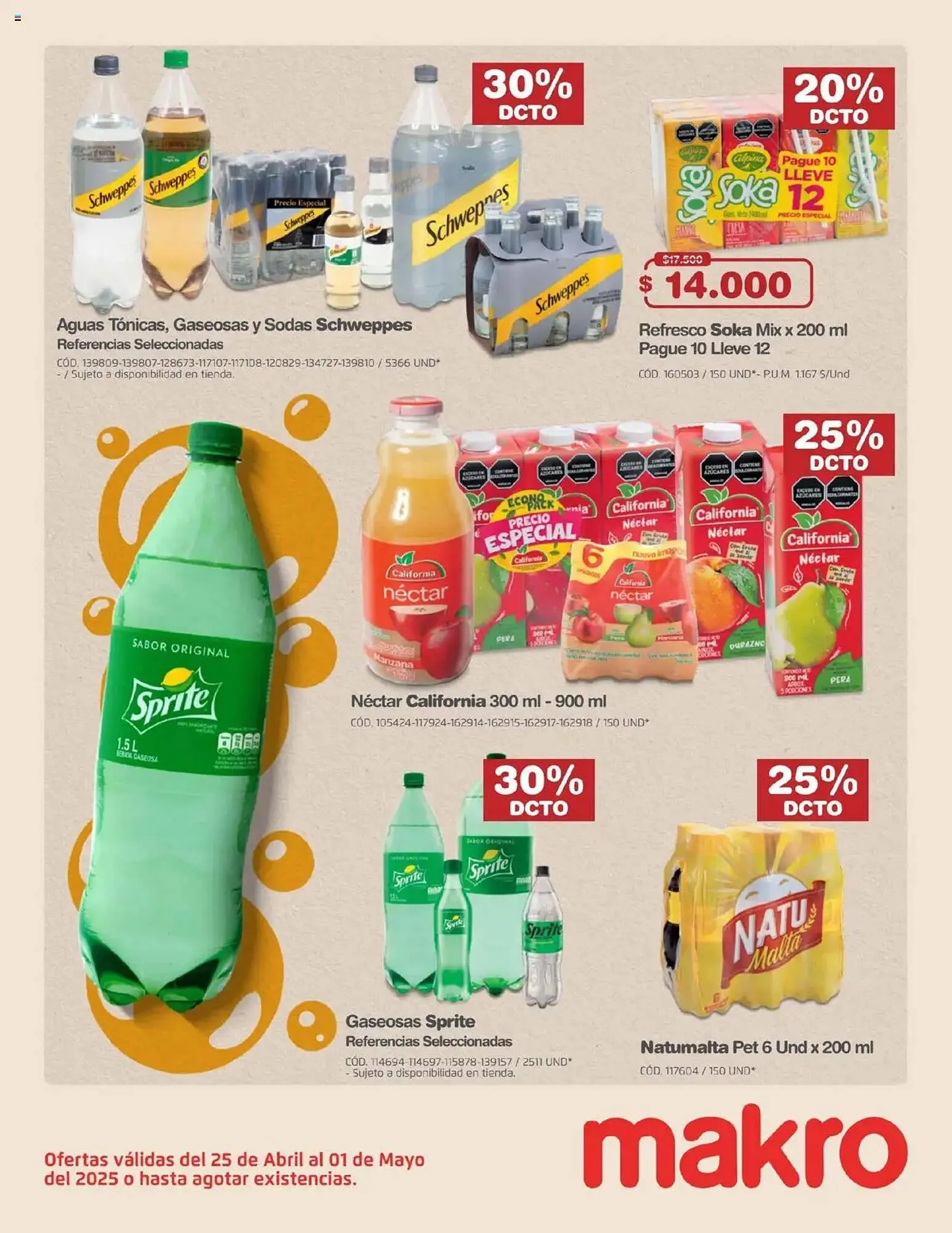 Catalogo de Catálogo Makro 25 de abril al 1 de mayo 2025 - Pag 8
