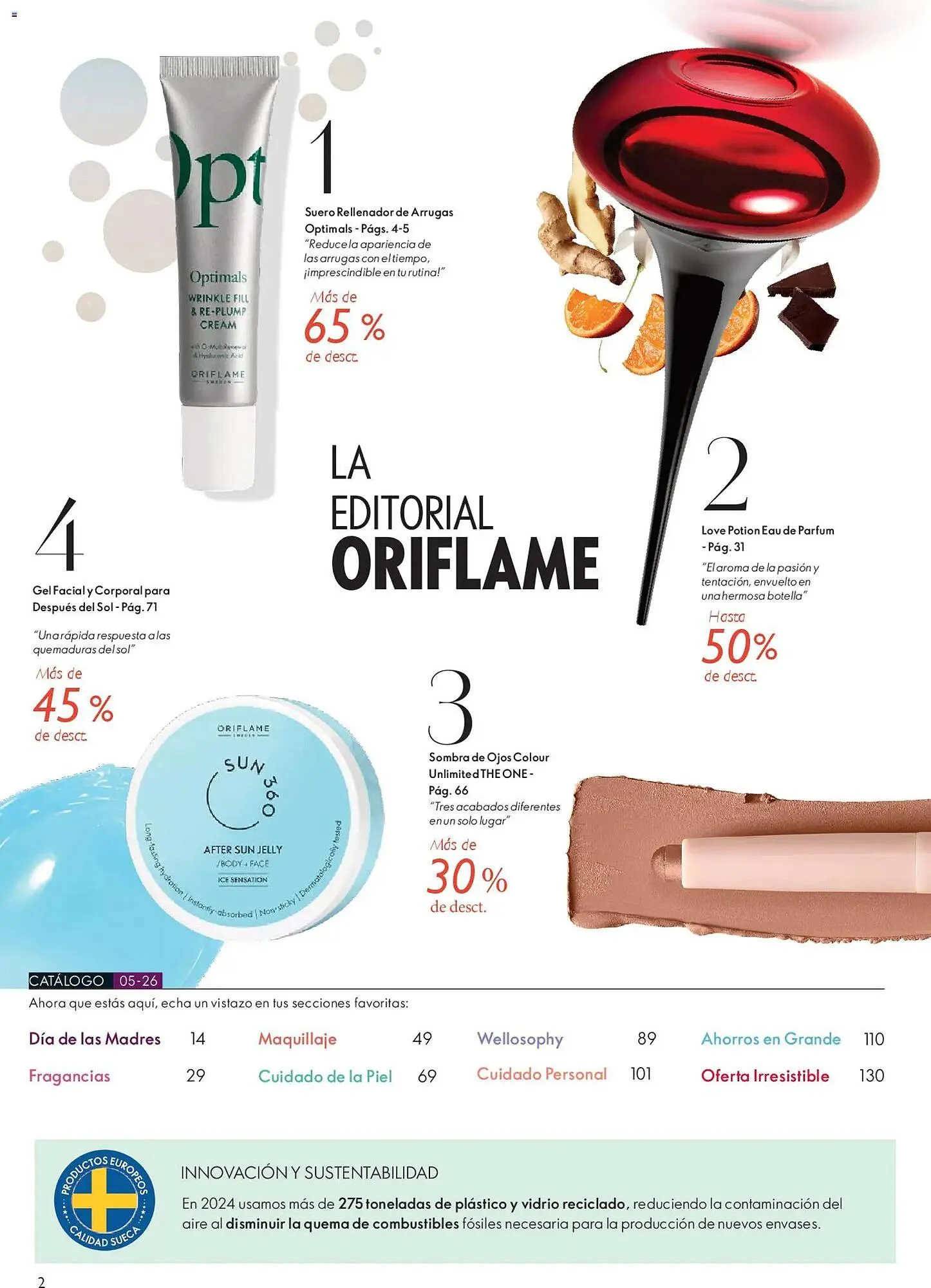 Catalogo de Catálogo Oriflame 28 de marzo al 18 de abril 2026 - Pag 2