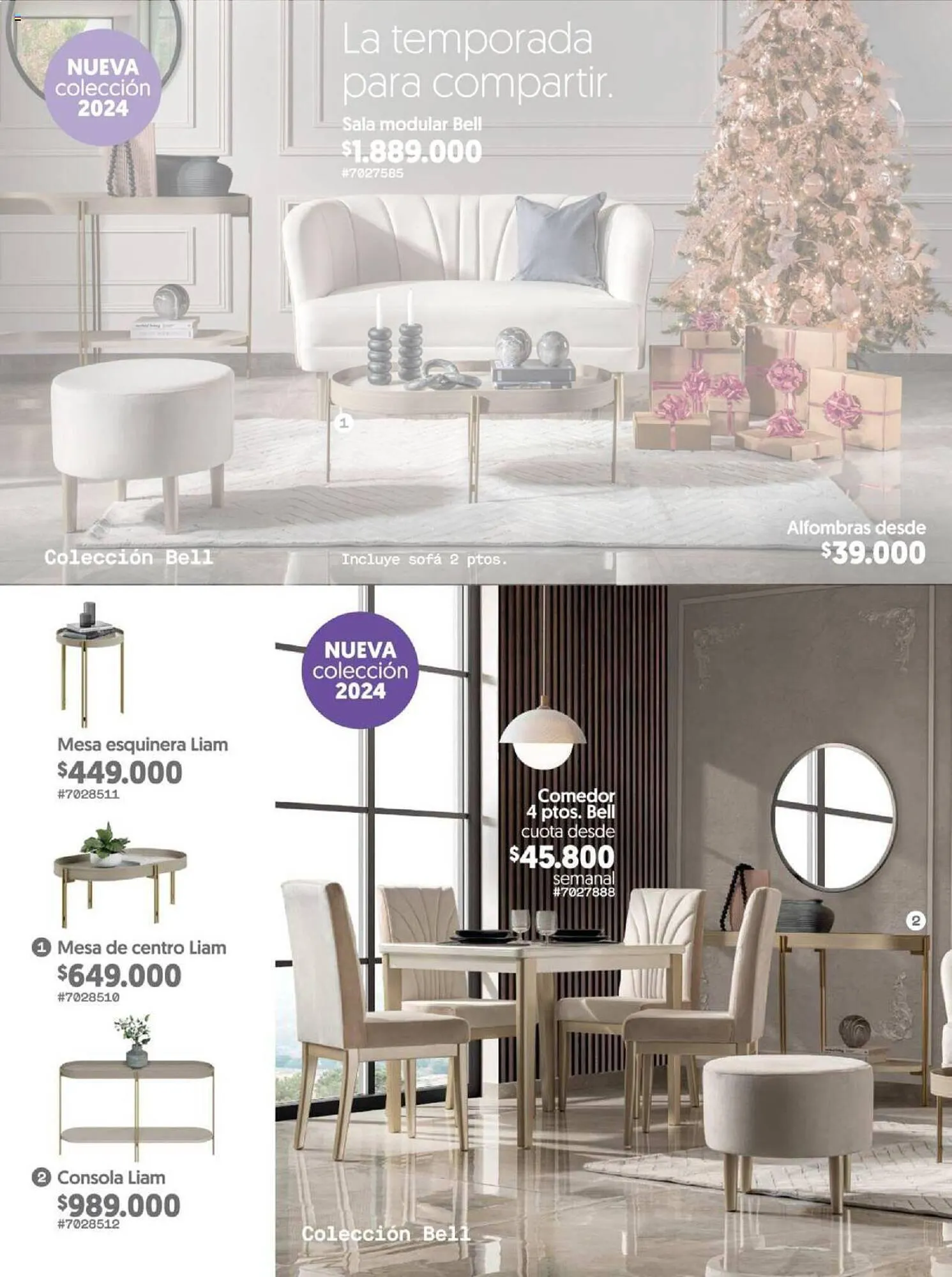 Catalogo de Catálogo Muebles Jamar 23 de noviembre al 31 de enero 2024 - Pag 23