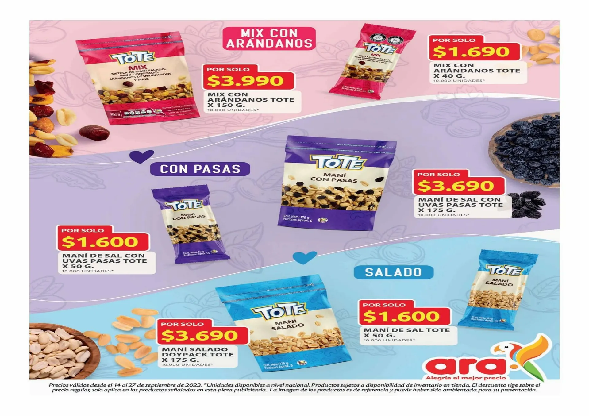 Catalogo de Catálogo Ara 15 de septiembre al 27 de septiembre 2023 - Pag 7