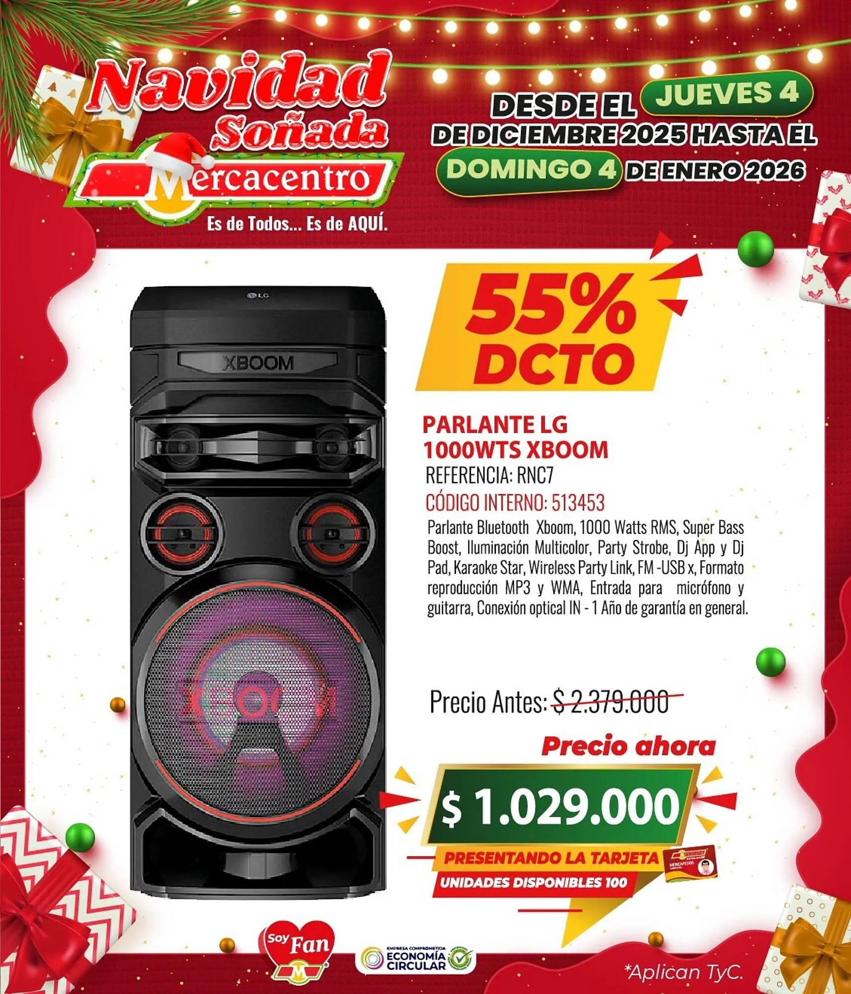 Catalogo de Catálogo MercaCentro 27 de diciembre al 4 de enero 2026 - Pag 4