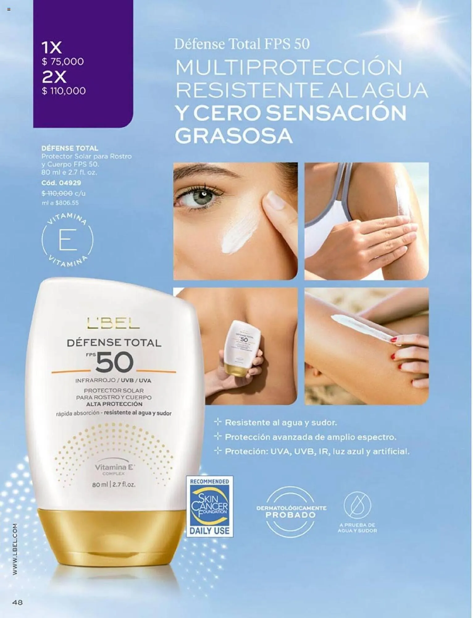 Catalogo de Catálogo L'bel 1 de agosto al 20 de agosto 2023 - Pag 48