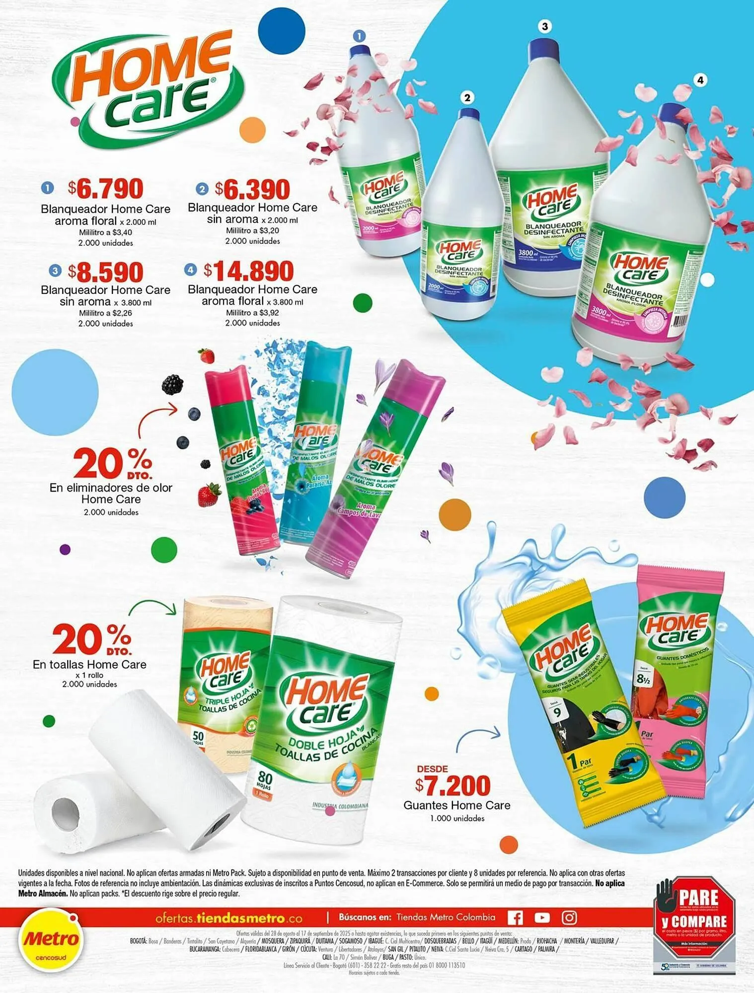 Catalogo de Catálogo Metro 28 de agosto al 17 de septiembre 2025 - Pag 8