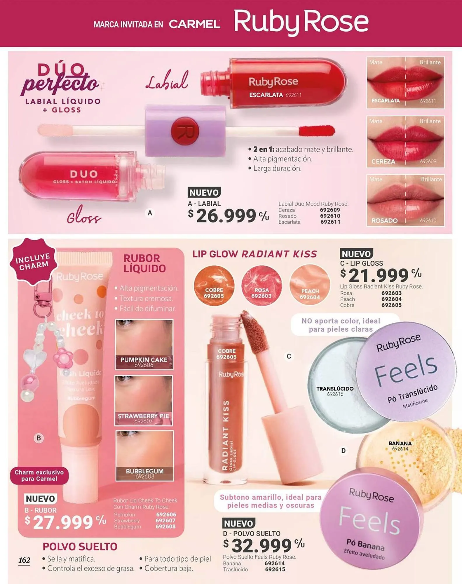 Catalogo de Catálogo Carmel 9 de octubre al 31 de diciembre 2025 - Pag 162