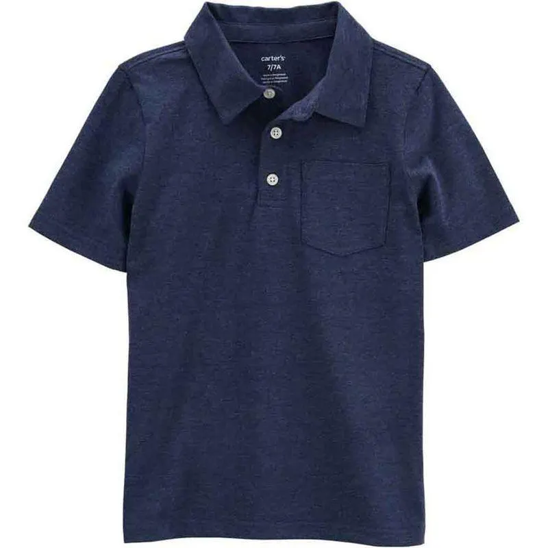 Camiseta Polo Navy Niño Talla 6
