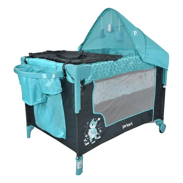 Cuna Colecho para Bebé Azul - Priori