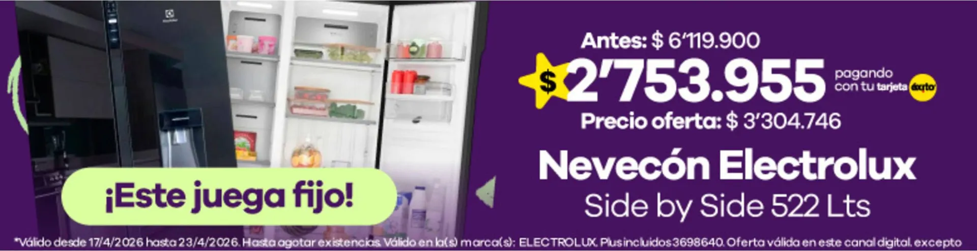 Catalogo de Catálogo Éxito 22 de abril al 30 de abril 2026 - Pag 4