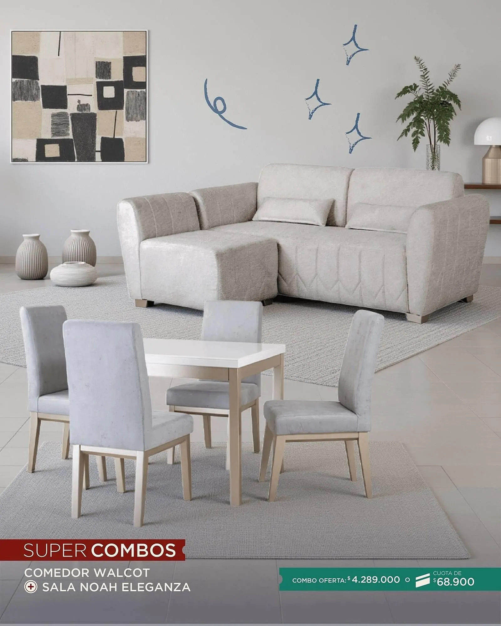 Catalogo de Catálogo Muebles Jamar 30 de julio al 31 de agosto 2025 - Pag 4