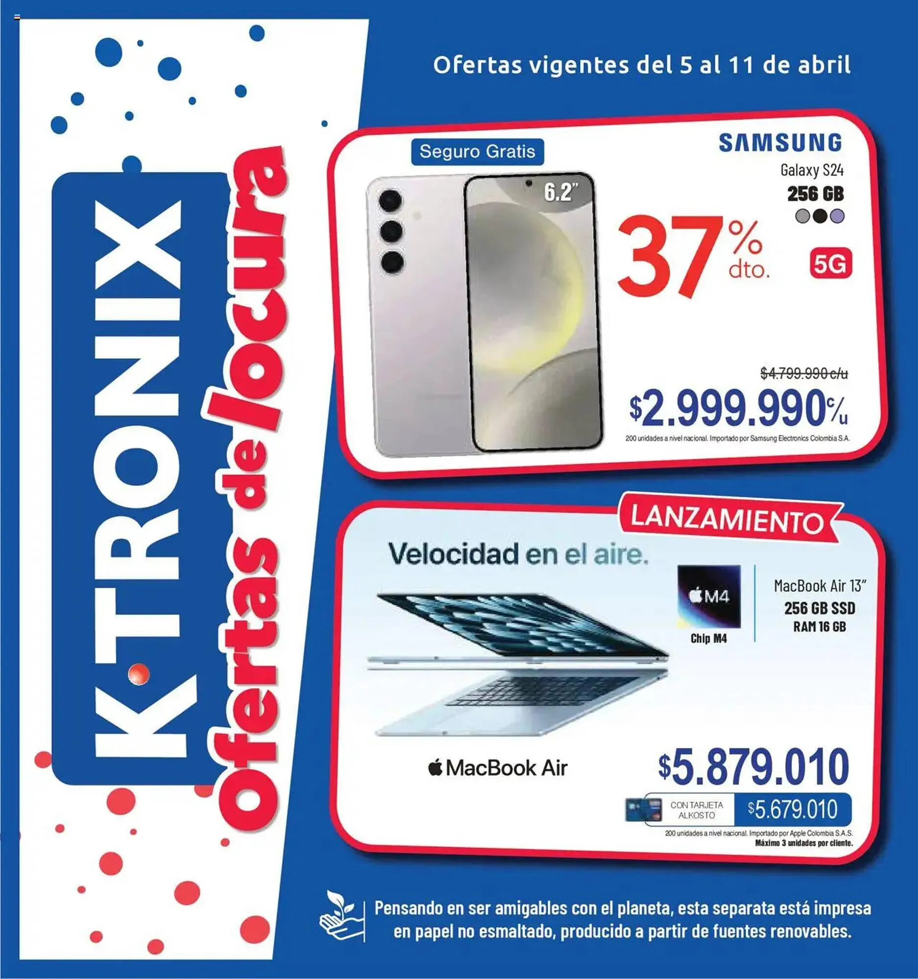 Catalogo de Catálogo Ktronix 6 de abril al 11 de abril 2025 - Pag 1