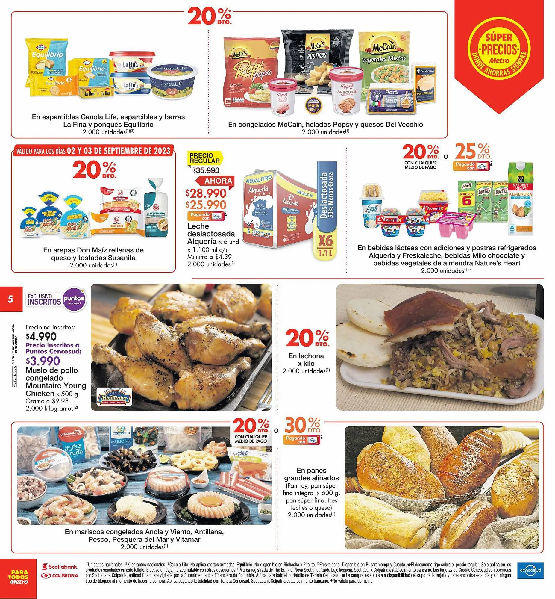 Catalogo de Catálogo Metro 31 de agosto al 3 de septiembre 2023 - Pag 5