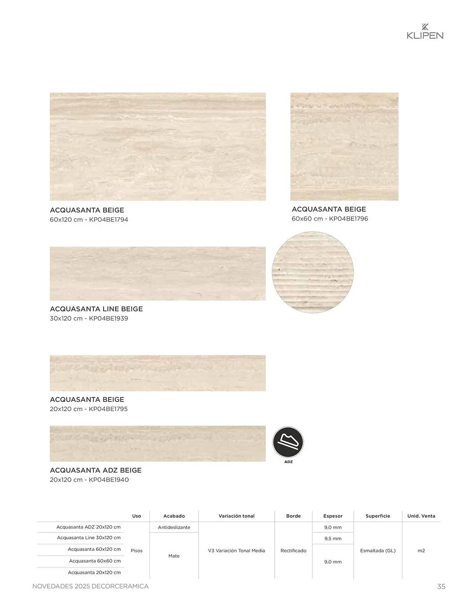 Catalogo de Catálogo Decorceramica 9 de diciembre al 31 de diciembre 2025 - Pag 35