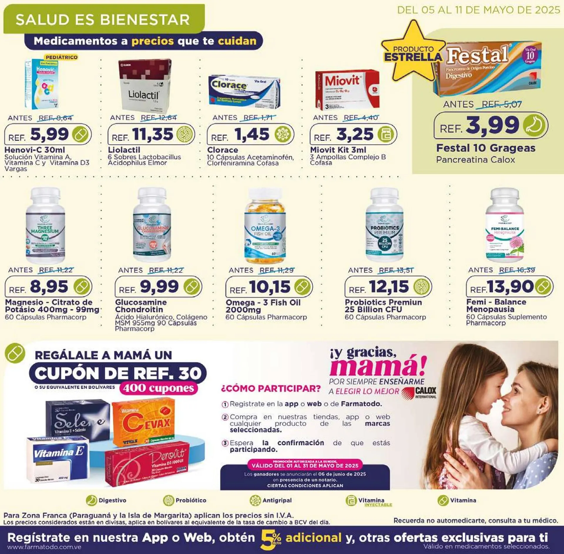 Catalogo de Catálogo FarmaTodo 5 de mayo al 11 de mayo 2025 - Pag 12