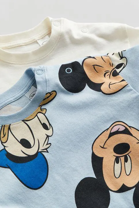 Pack de 2 camisetas de algodón