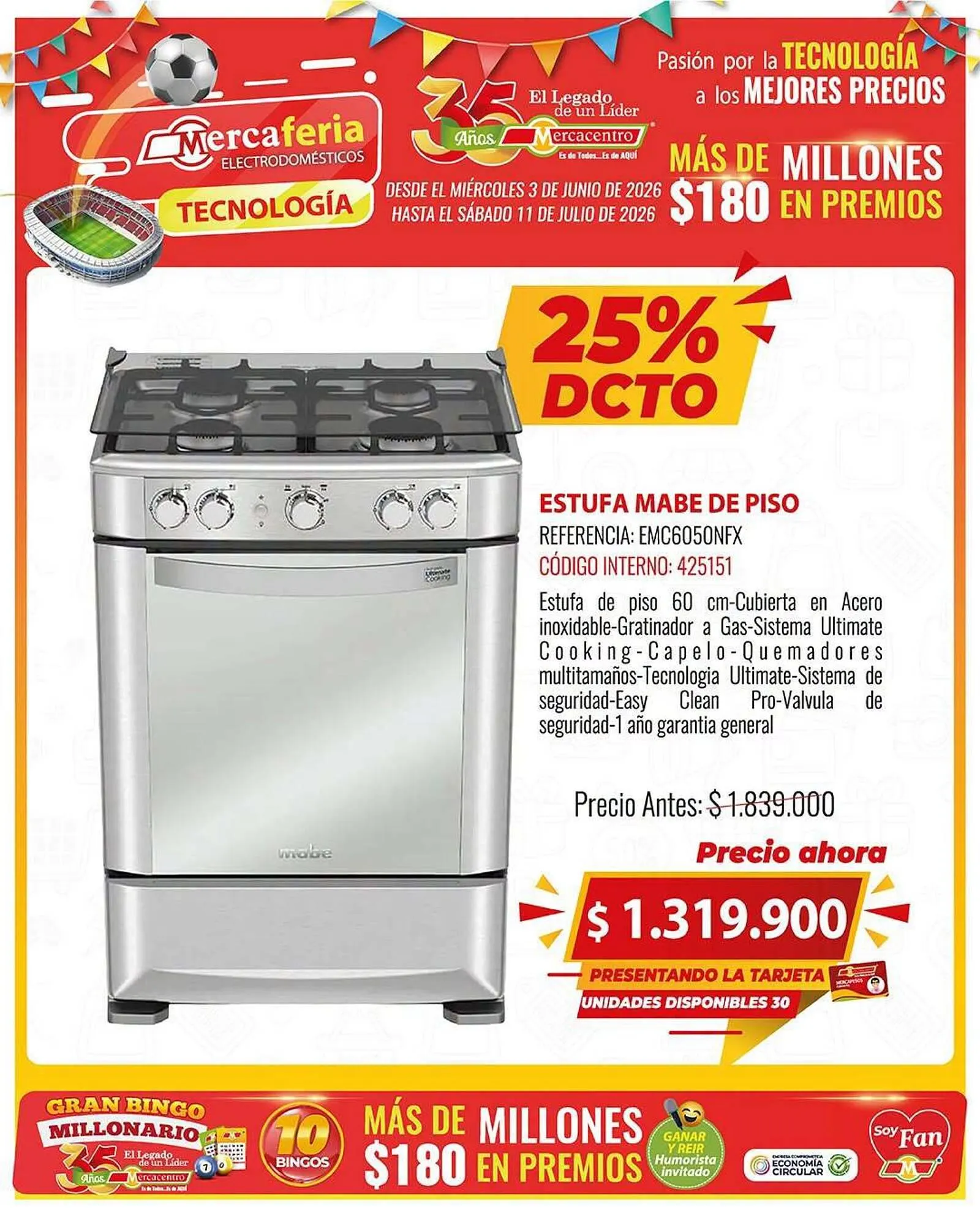 Catalogo de Catálogo MercaCentro 3 de julio al 11 de julio 2026 - Pag 1