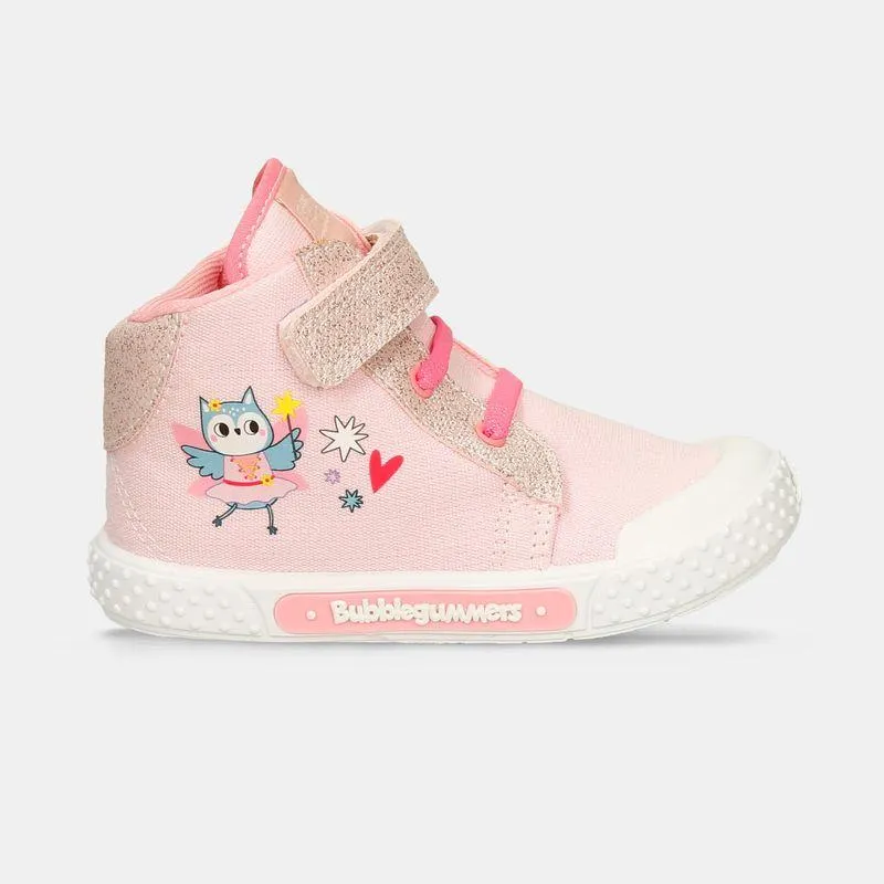 Tenis Casuales Rosado Bubblegummers Ruby Niña
