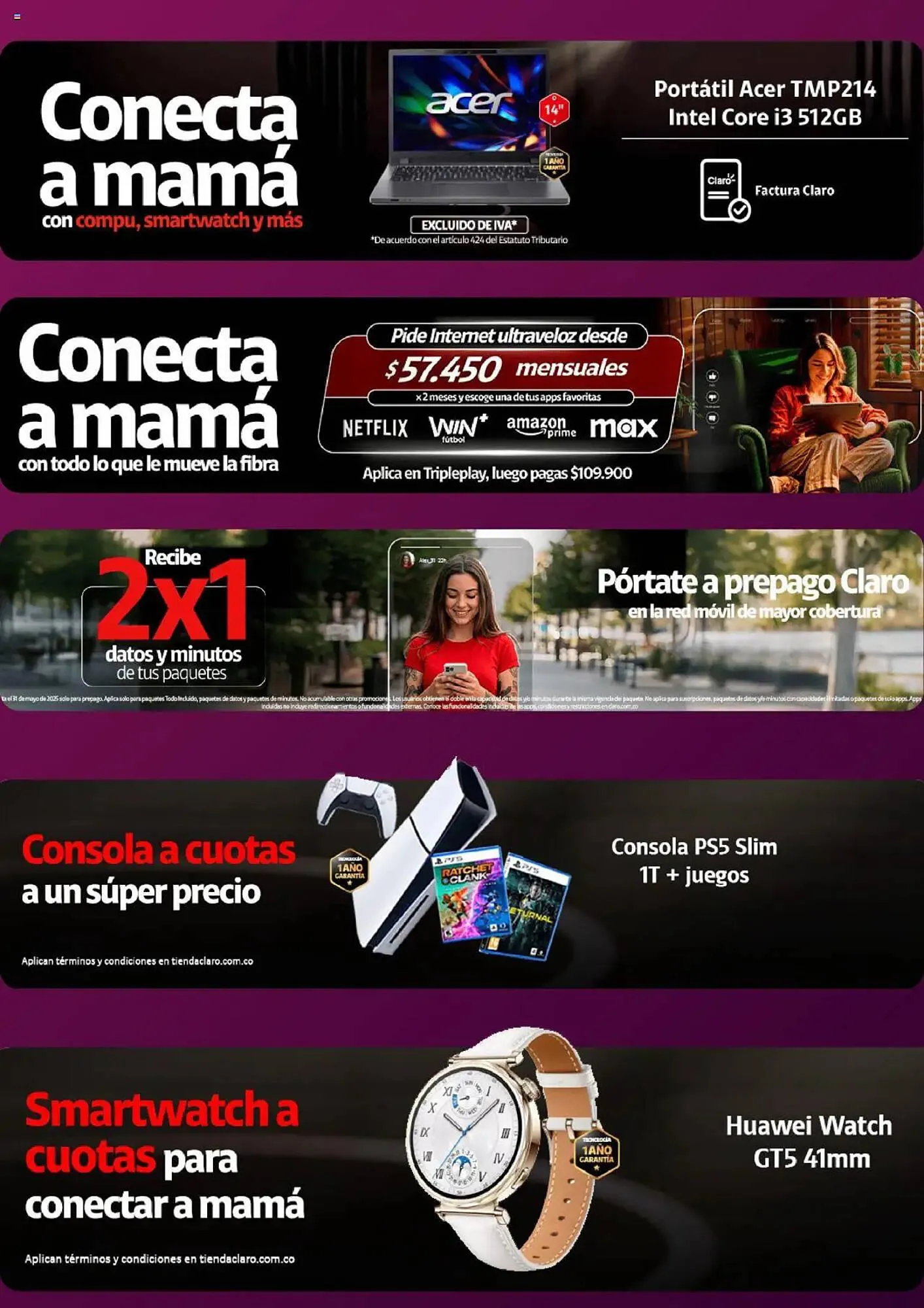 Catalogo de Catálogo Claro 2 de mayo al 31 de mayo 2025 - Pag 12