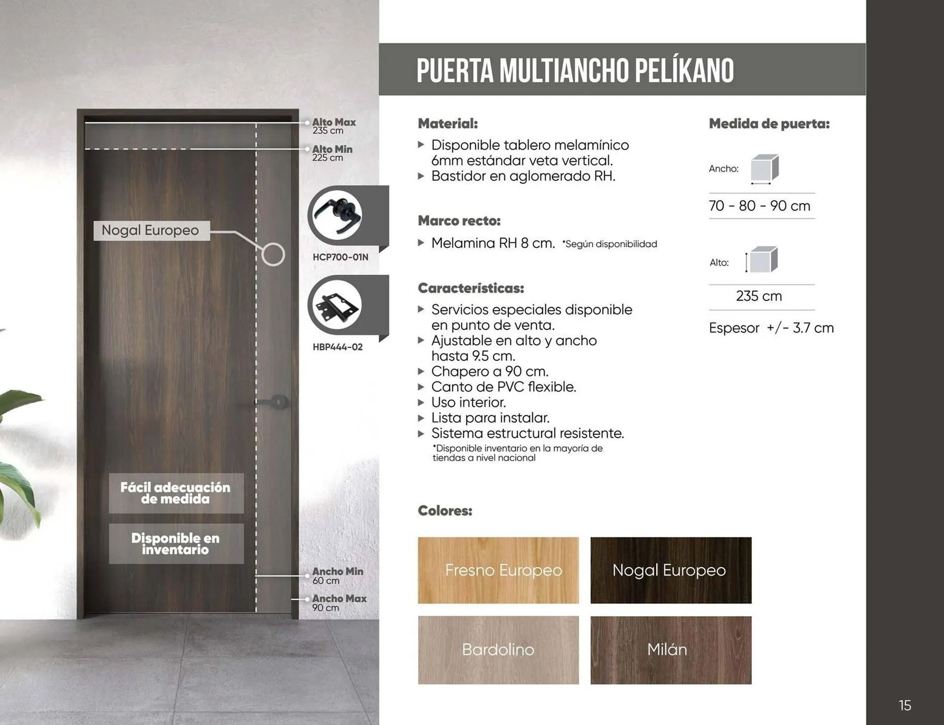 Catalogo de Catálogo Madecentro 31 de octubre al 6 de noviembre 2025 - Pag 15