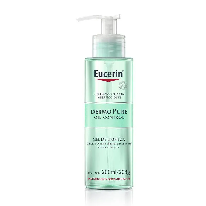 Gel Limpiador Facial Dermopure Oil Control - Eucerin