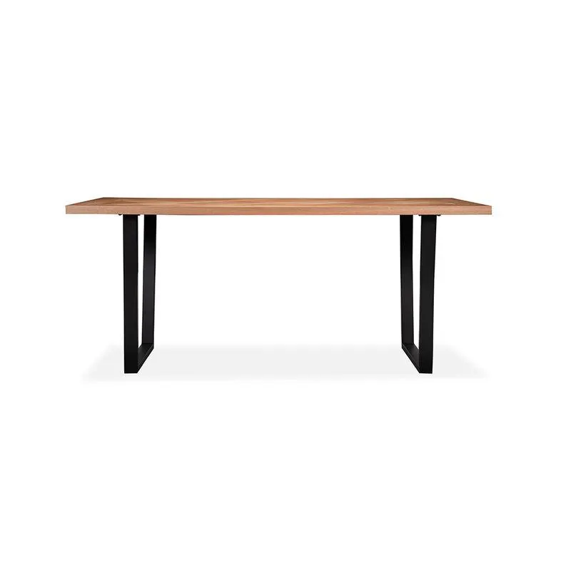 Mesa De Comedor Madison Natural / Metal