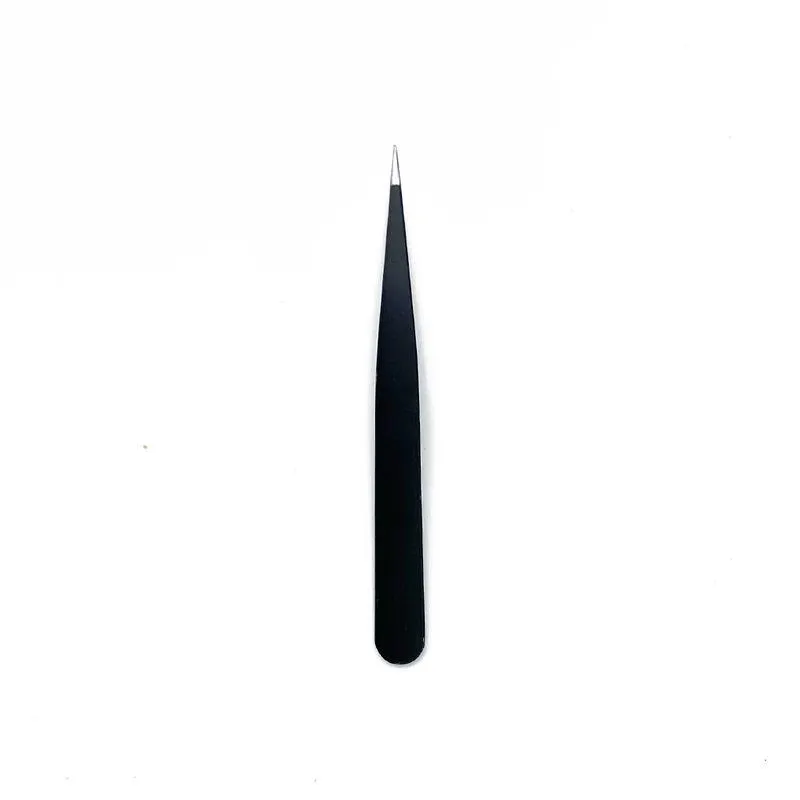 Pinza Depilatoria Recta Negra Se