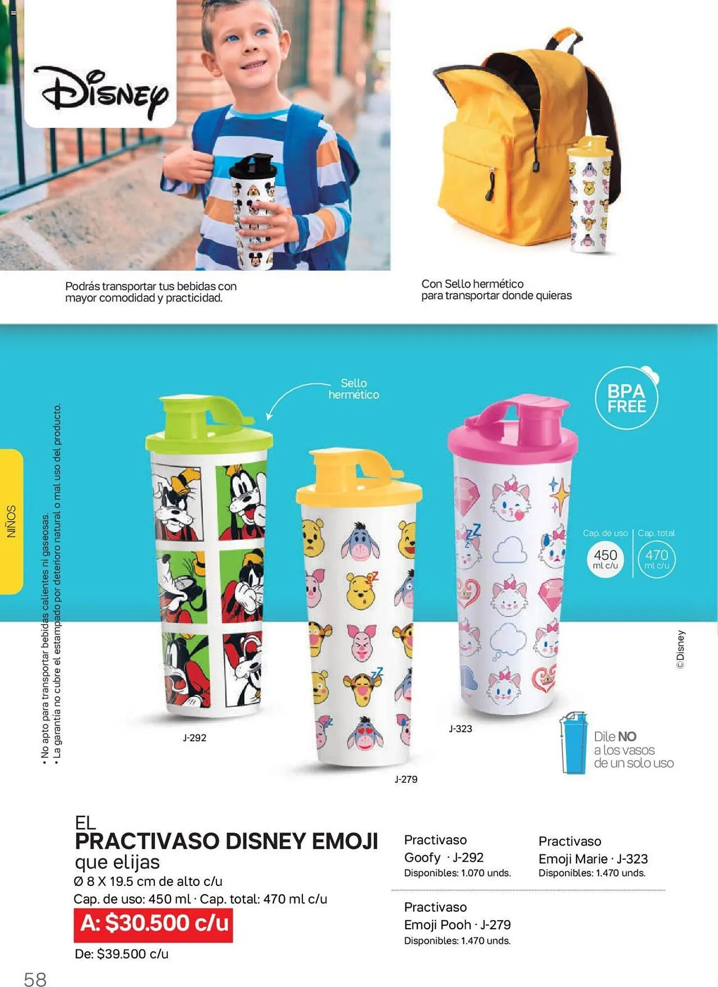Catalogo de Catálogo Tupperware 6 de octubre al 2 de noviembre 2023 - Pag 58