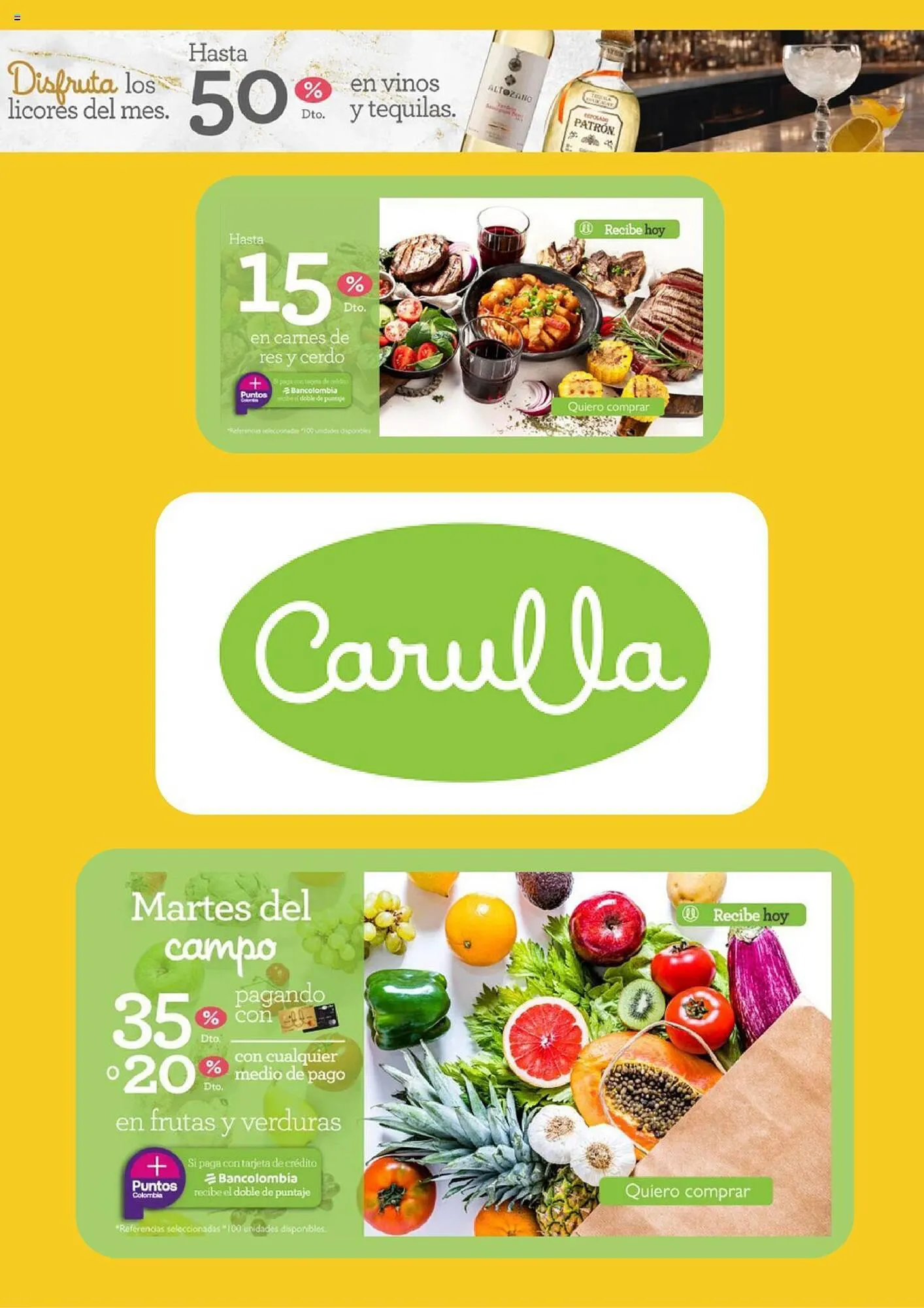 Catalogo de Catálogo Carulla 31 de octubre al 30 de noviembre 2023 - Pag 1