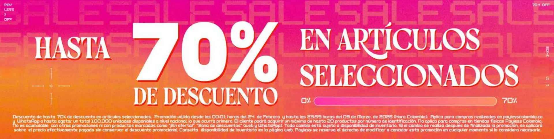 Catalogo de Catálogo Payless 25 de febrero al 9 de marzo 2026 - Pag 1