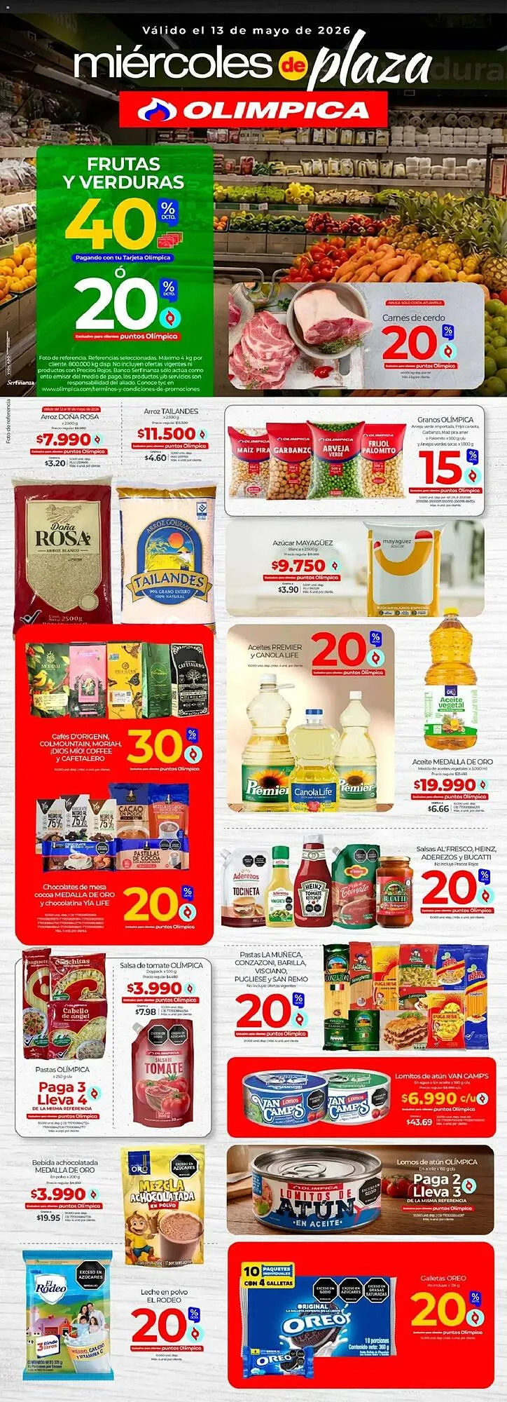Catalogo de Catálogo Olímpica 13 de mayo al 13 de mayo 2026 - Pag 1
