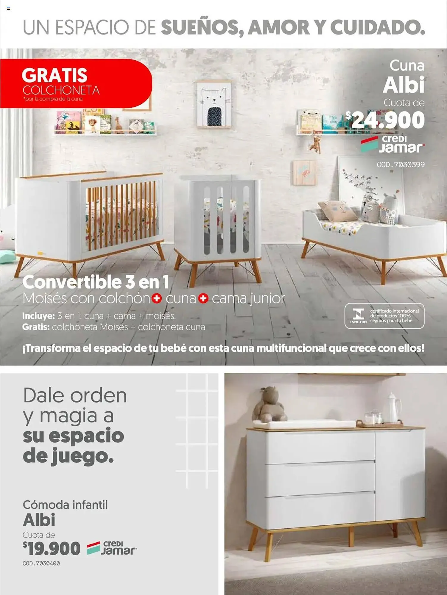 Catalogo de Catálogo Muebles Jamar 23 de abril al 11 de mayo 2025 - Pag 7