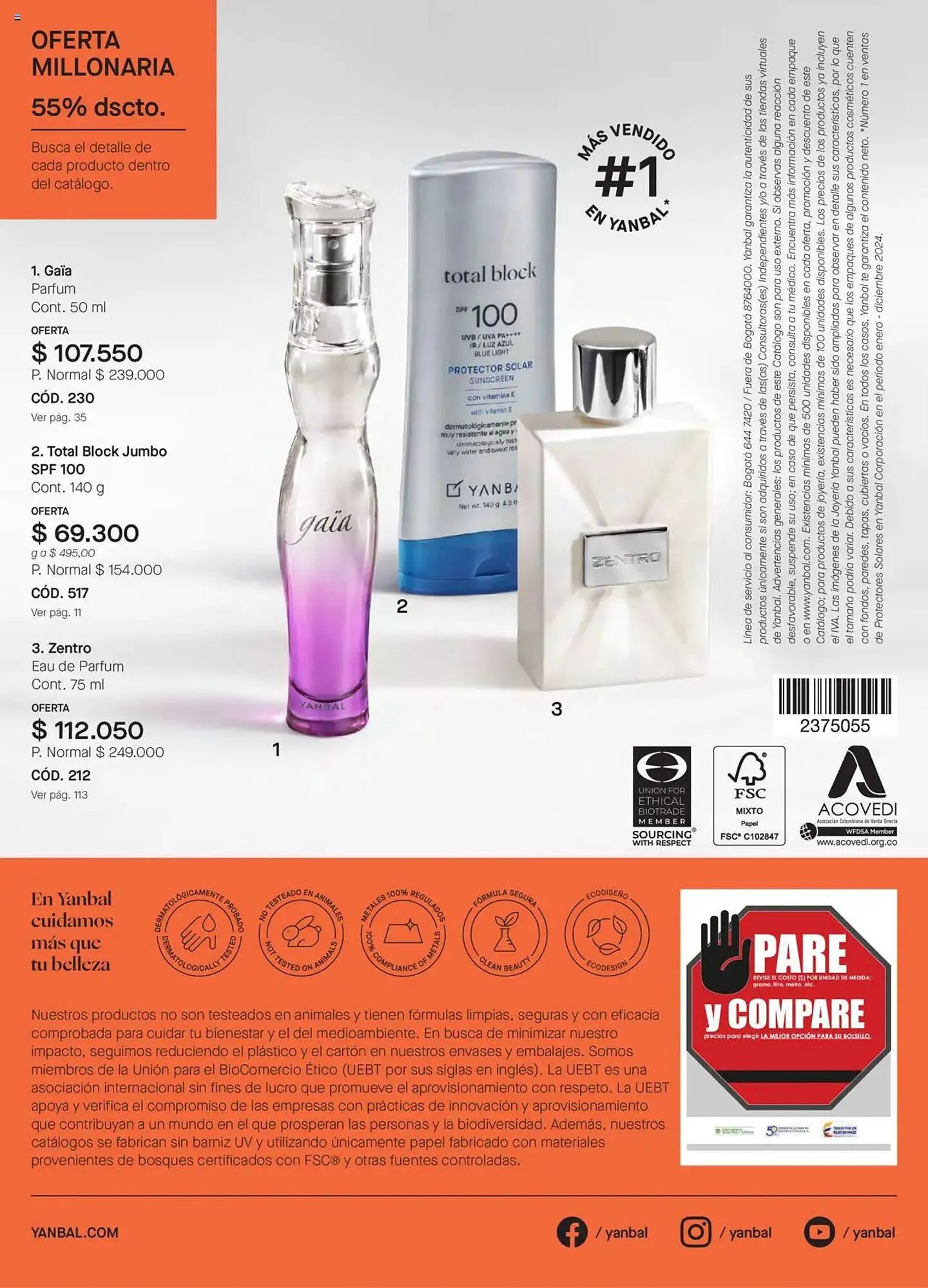 Catalogo de Catálogo Yanbal 15 de septiembre al 30 de noviembre 2025 - Pag 126