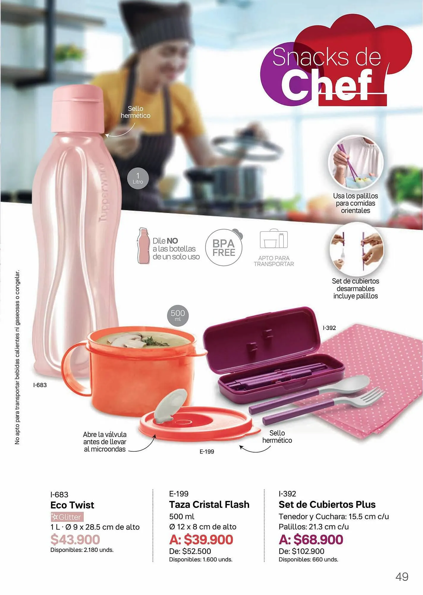 Catalogo de Catálogo Tupperware 8 de septiembre al 5 de octubre 2023 - Pag 49