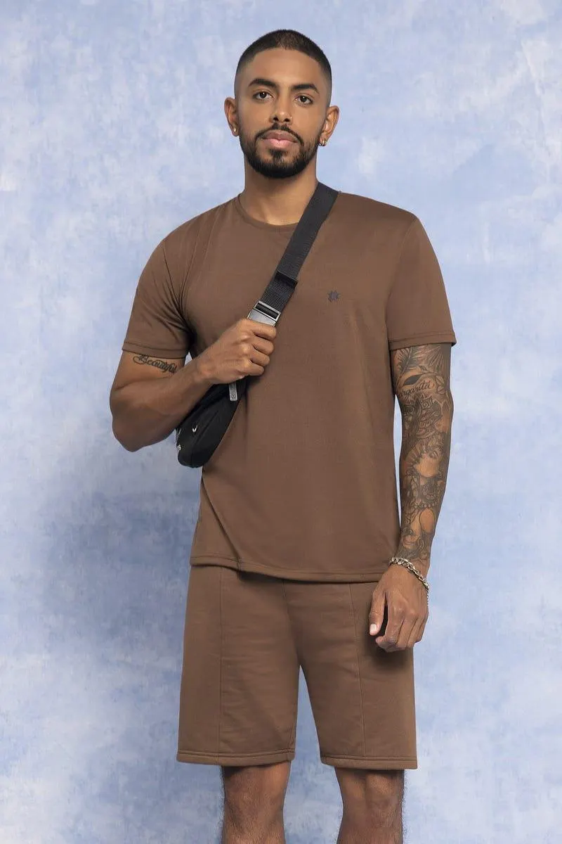 CAMISETA MANGA CORTA Cafe