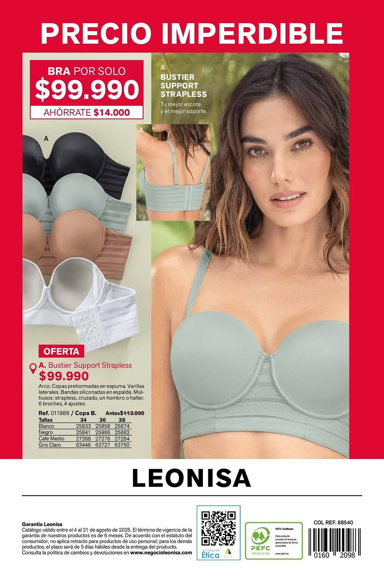 Catalogo de Catálogo Leonisa 12 de diciembre al 12 de diciembre 2025 - Pag 222