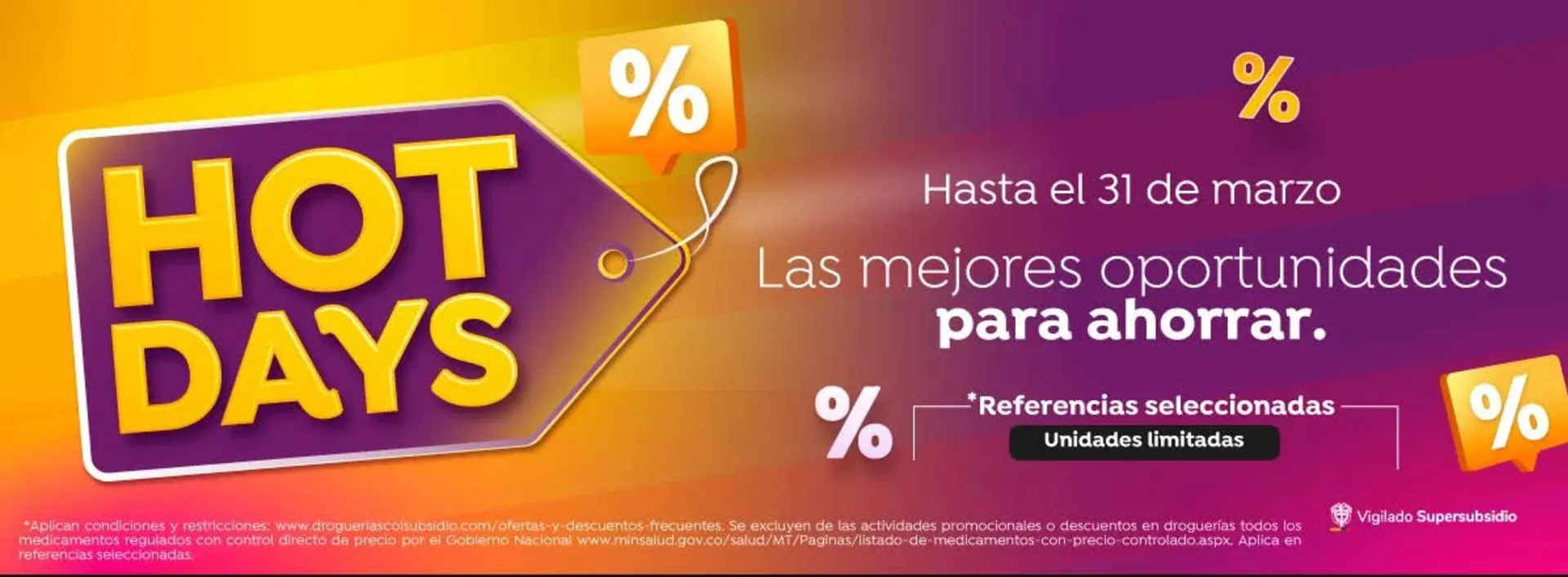 Catalogo de Catálogo Droguerías Colsubsidio 24 de marzo al 31 de marzo 2026 - Pag 1