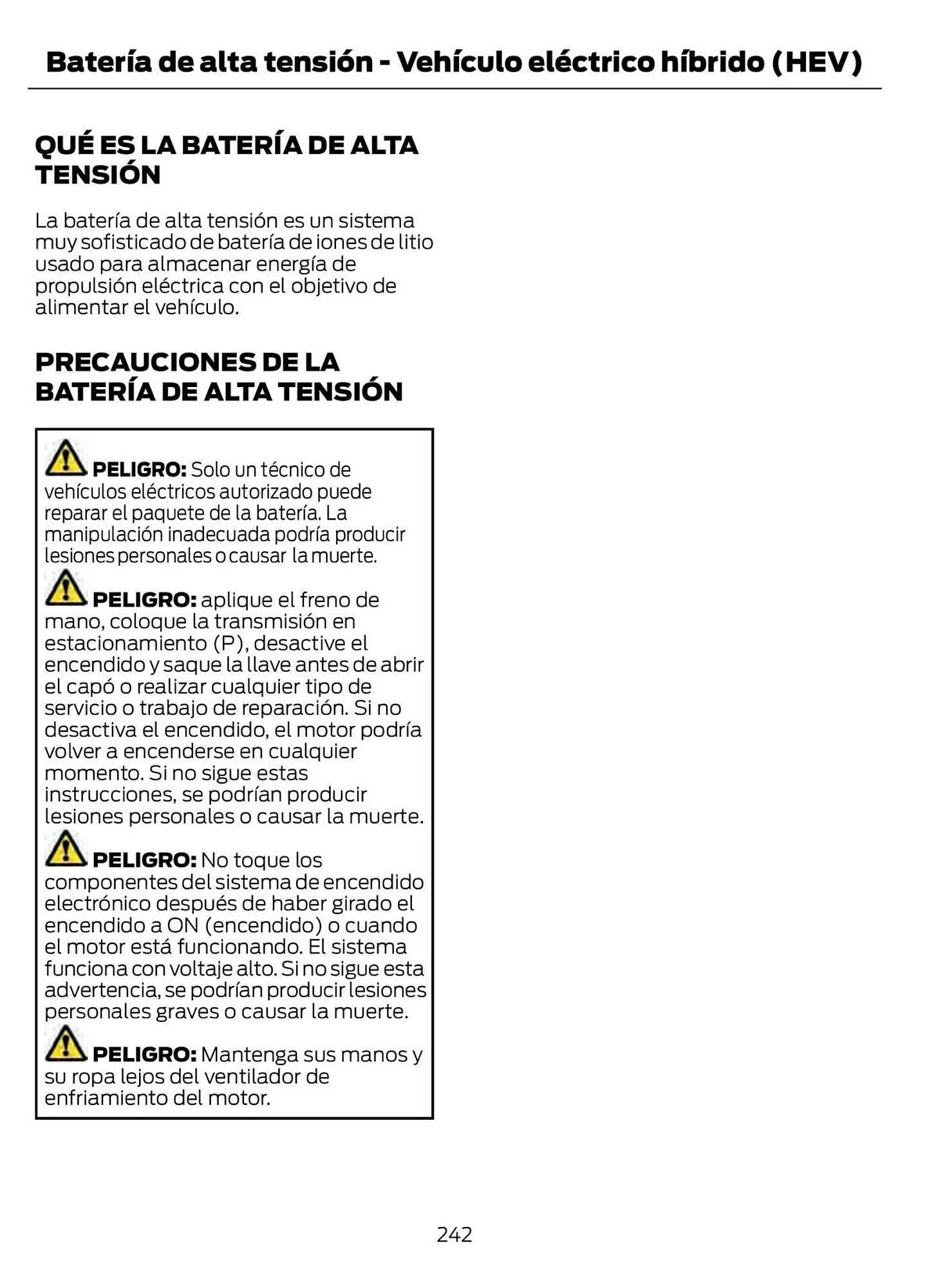 Catalogo de Catálogo Ford 29 de octubre al 29 de octubre 2025 - Pag 244