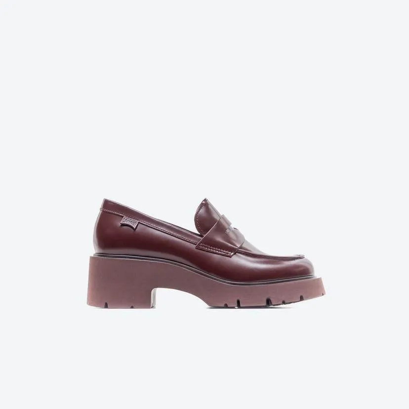 Zapato Casual Mujer Camper Z1ij Vino Tinto