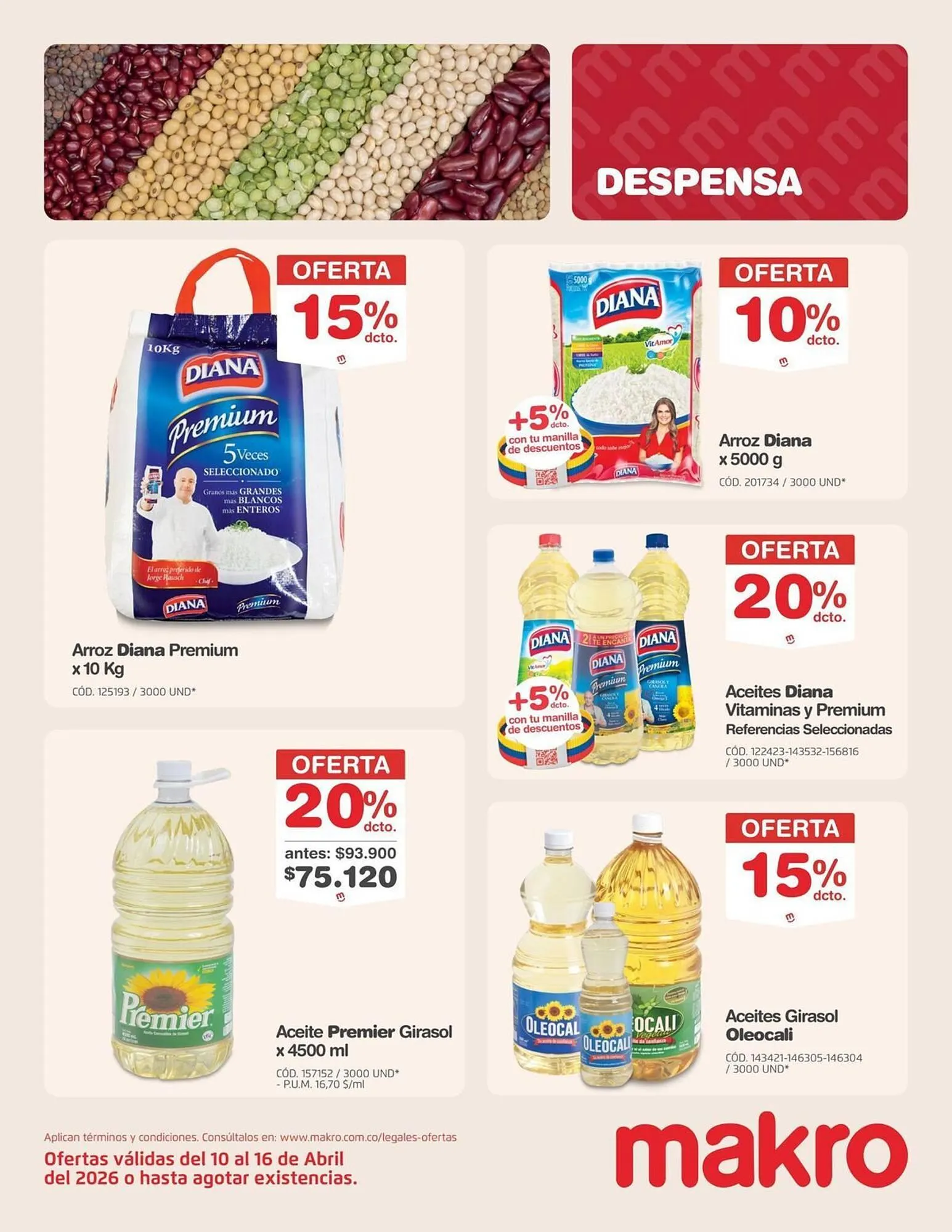 Catalogo de Catálogo Makro 10 de abril al 16 de abril 2026 - Pag 11