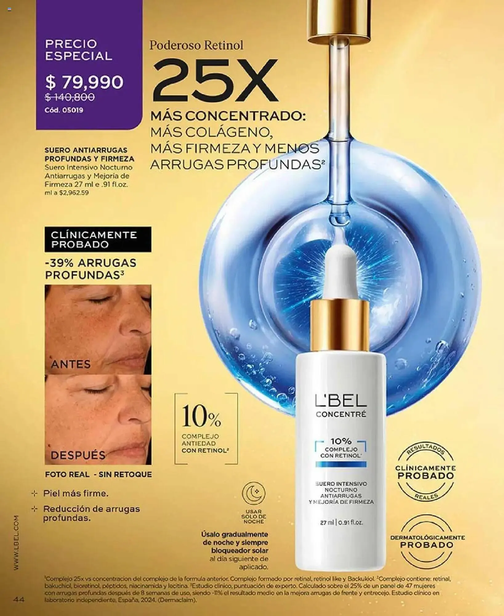 Catalogo de Catálogo L'bel 29 de julio al 16 de septiembre 2025 - Pag 44