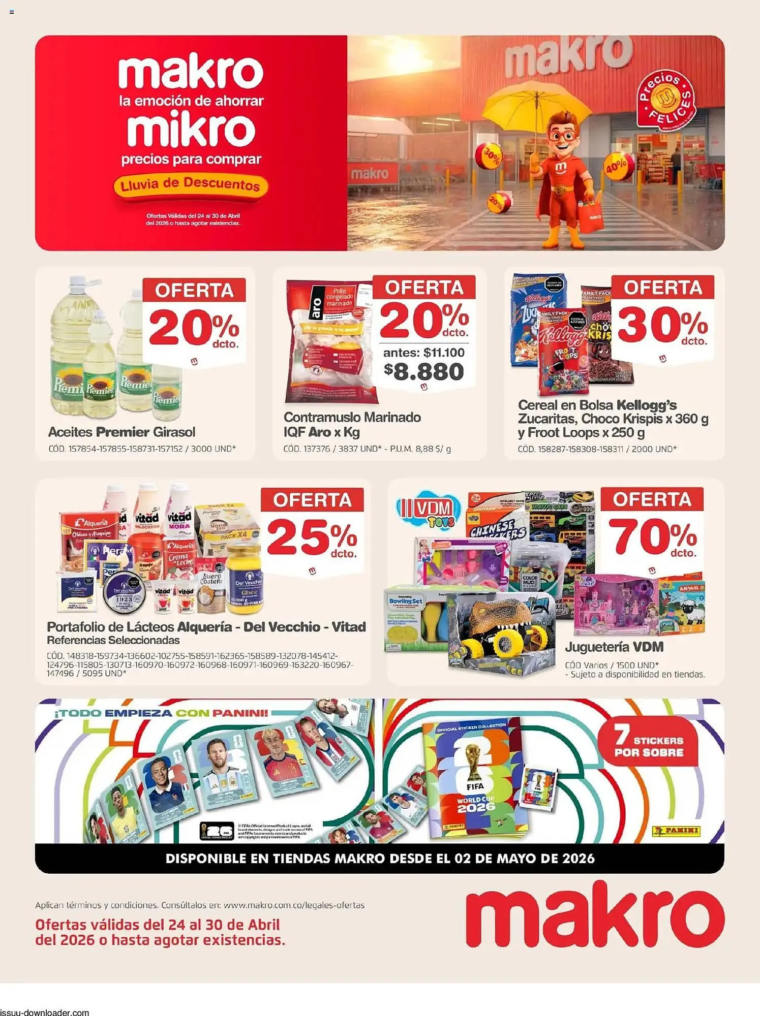 Catalogo de Catálogo Makro 24 de abril al 30 de abril 2026 - Pag 1