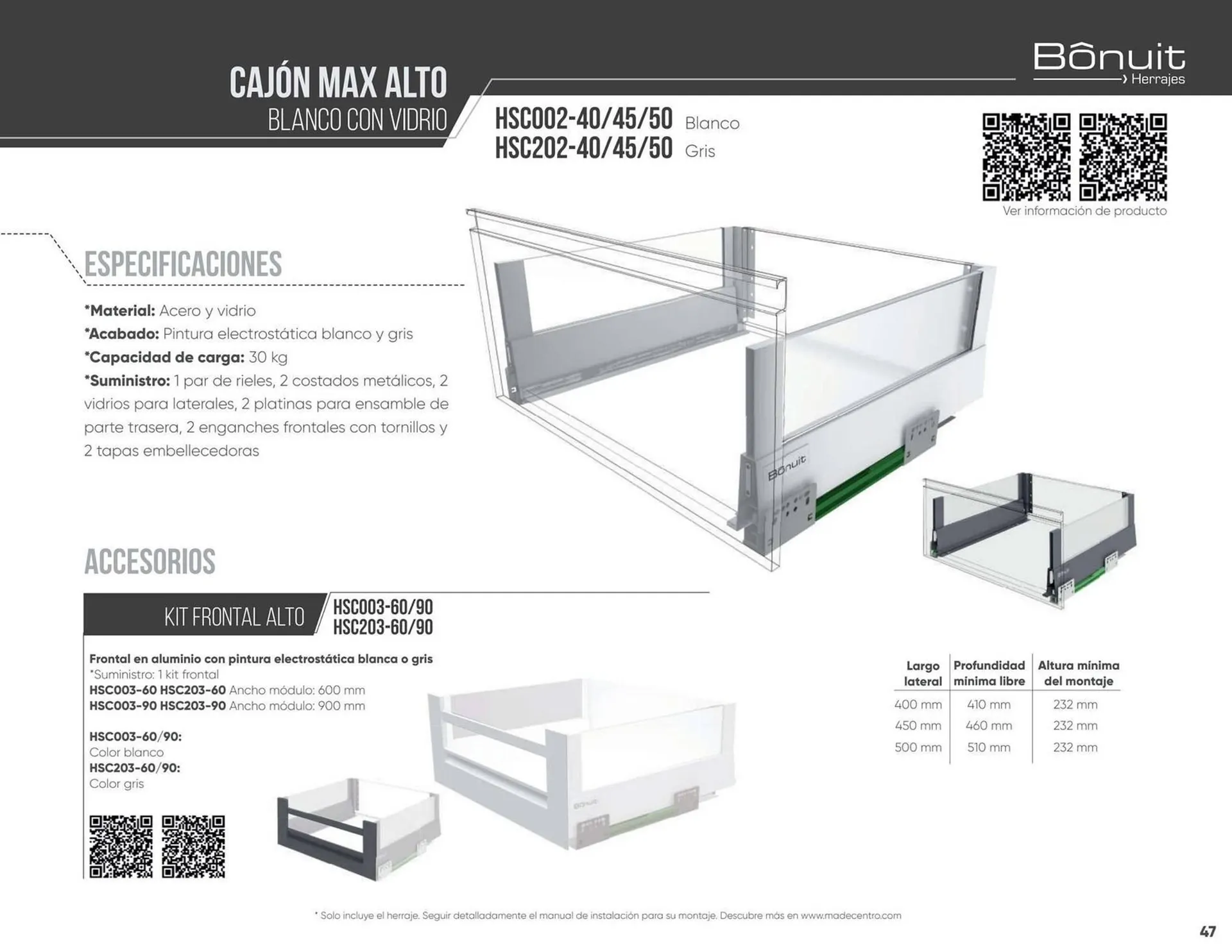 Catalogo de Catálogo Madecentro 8 de abril al 30 de abril 2025 - Pag 47