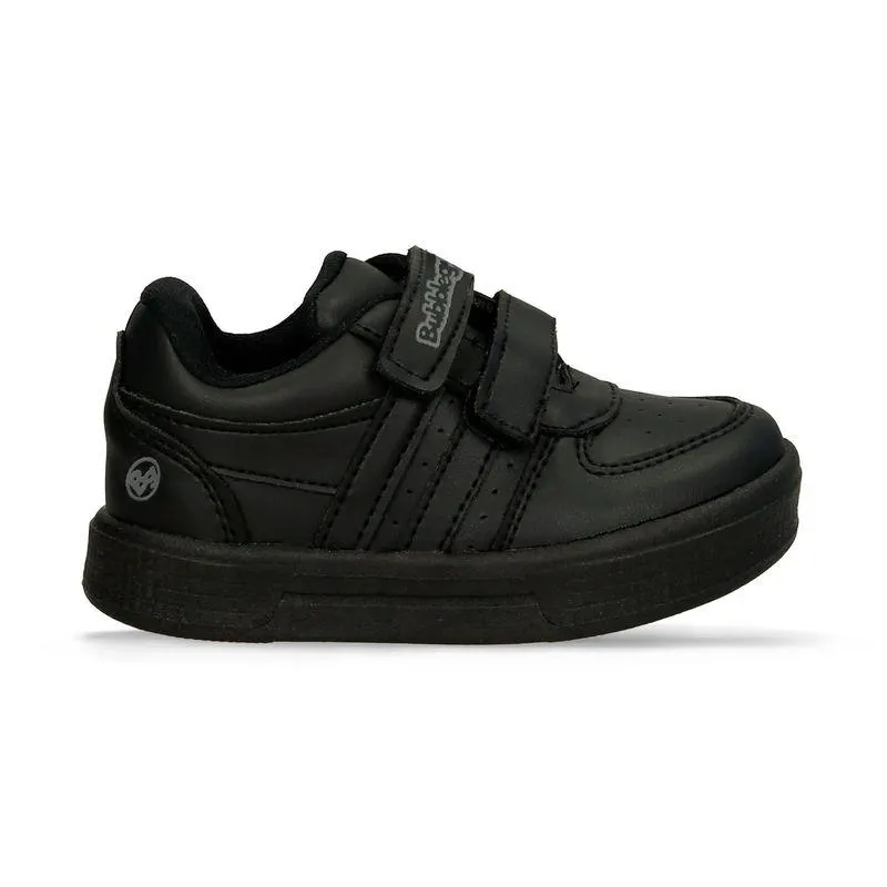 Tenis Casuales Negro Bubblegummers Ralph Niño