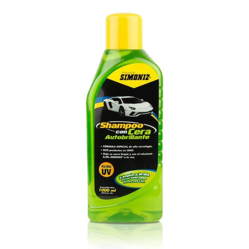 Shampoo Simoniz con cera autobrillante x1000ml