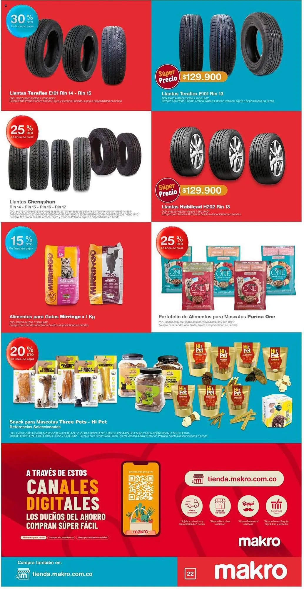 Catalogo de Catálogo Makro 22 de septiembre al 28 de septiembre 2023 - Pag 22