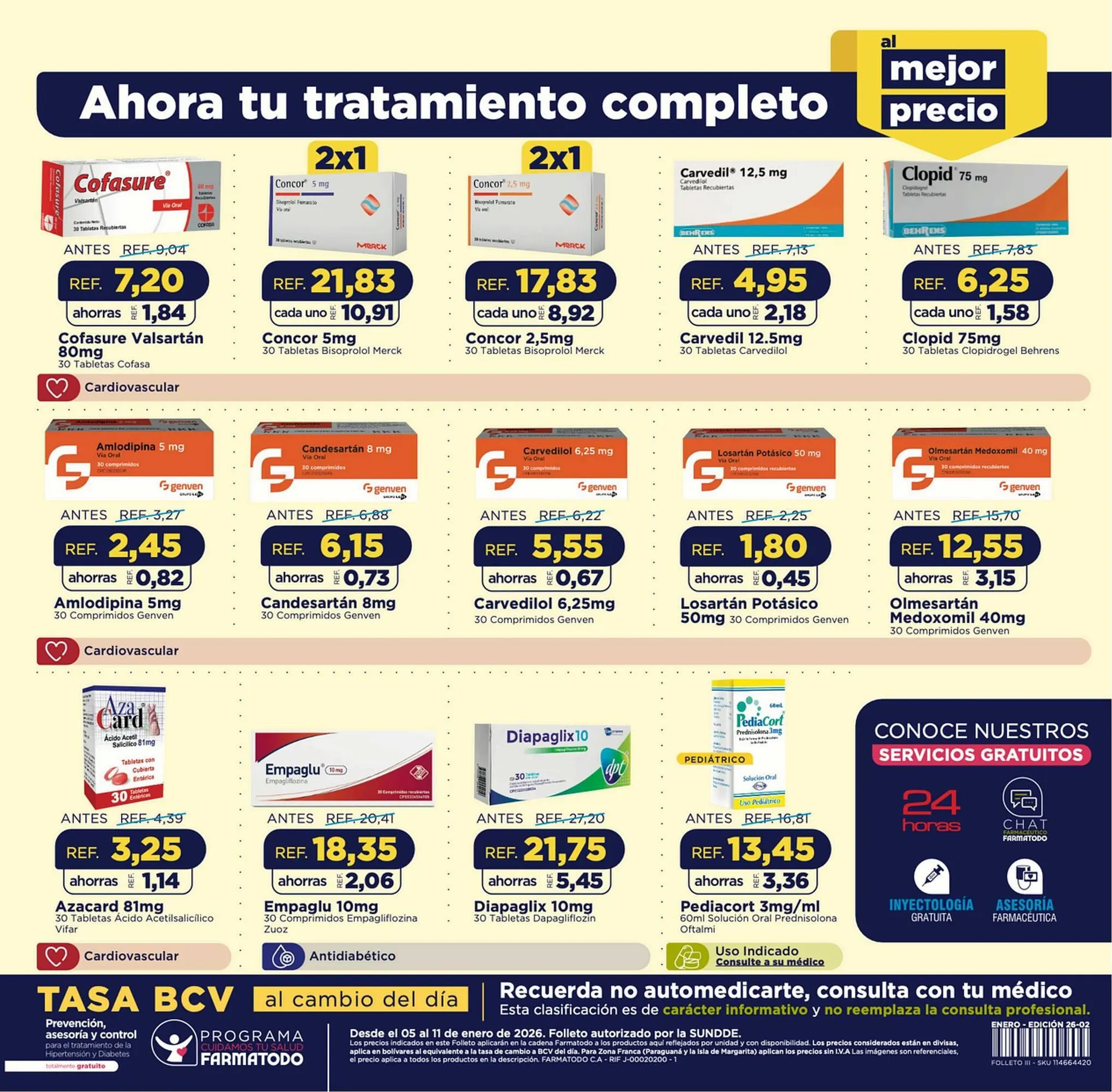 Catalogo de Catálogo FarmaTodo 5 de enero al 11 de enero 2026 - Pag 12