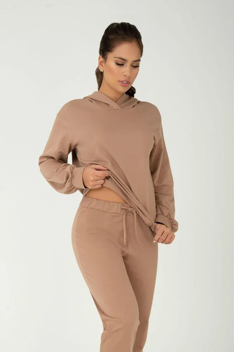 BUZO MANGA LARGA Café