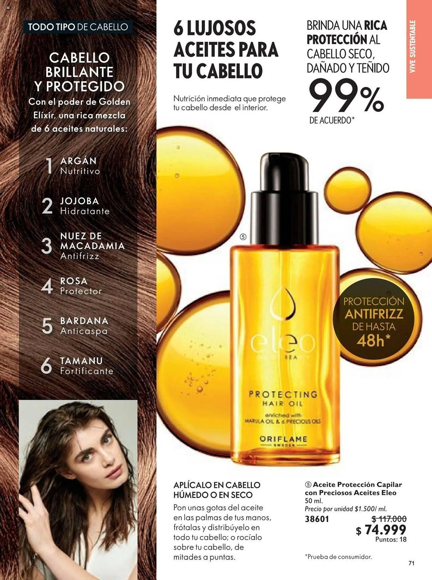 Catalogo de Catálogo Oriflame 28 de septiembre al 18 de octubre 2024 - Pag 71