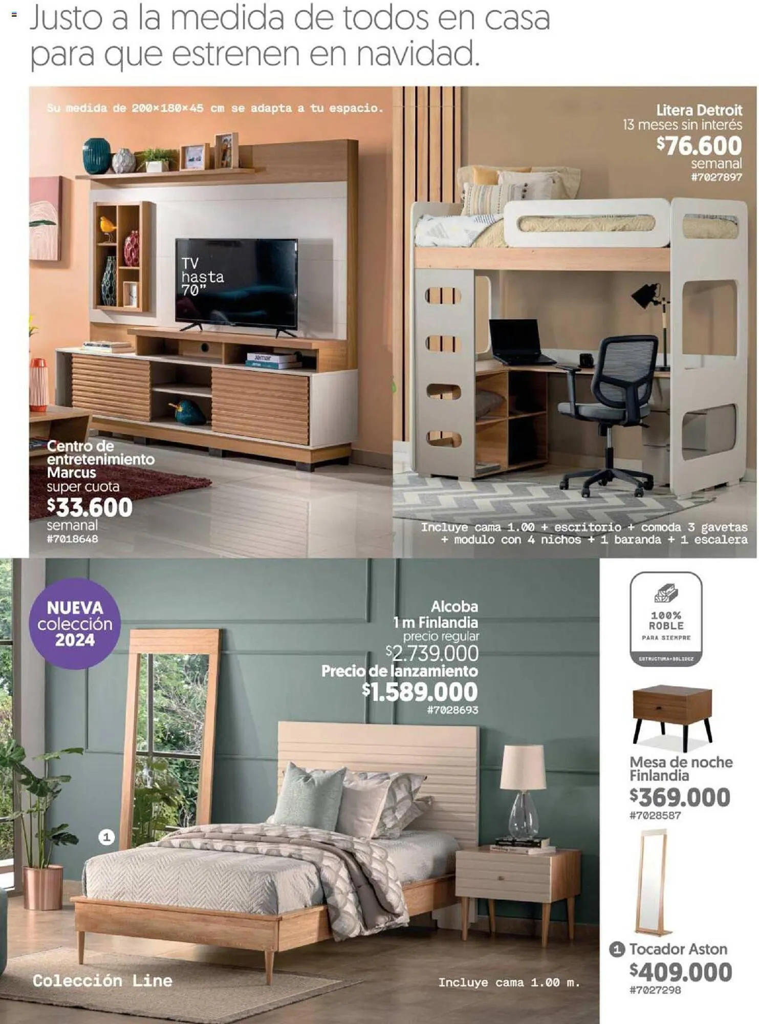 Catalogo de Catálogo Muebles Jamar 23 de noviembre al 31 de enero 2024 - Pag 4