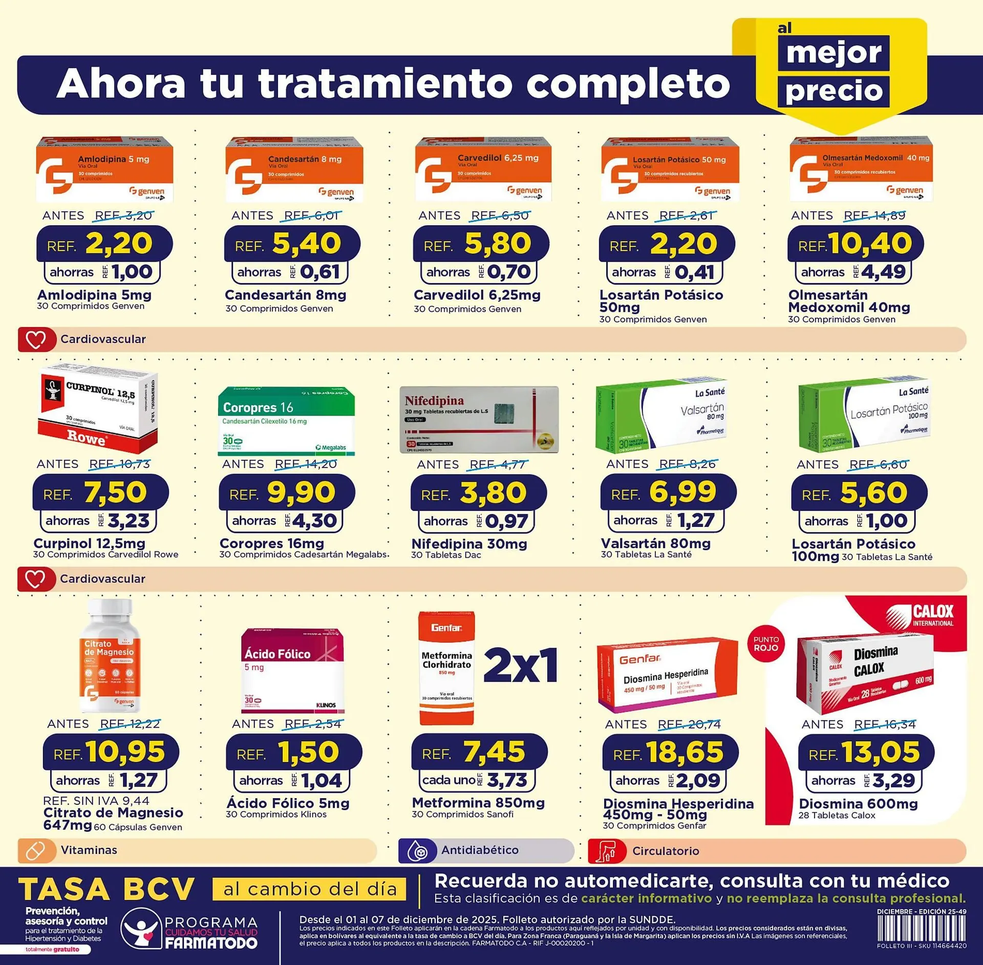 Catalogo de Catálogo FarmaTodo 1 de diciembre al 7 de diciembre 2025 - Pag 12