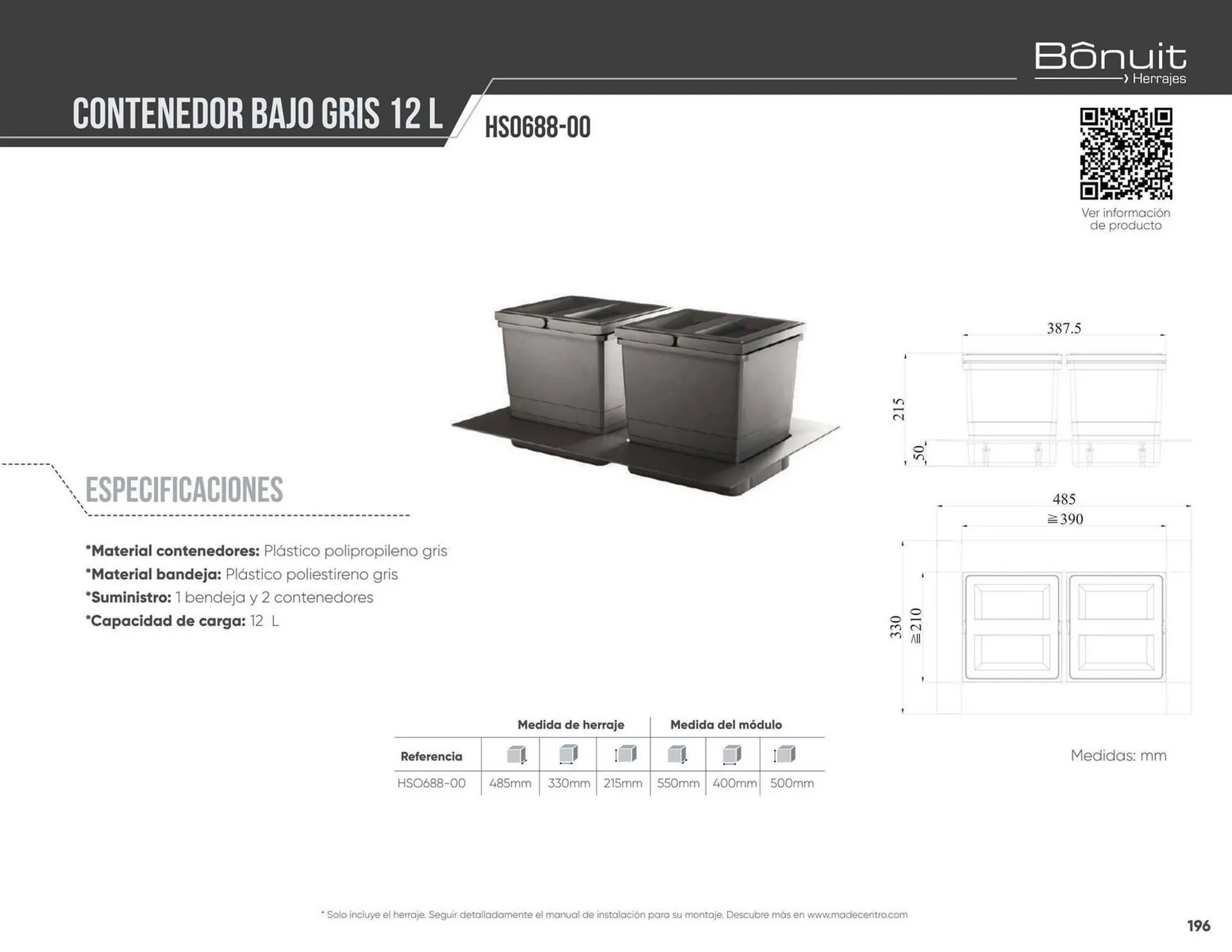Catalogo de Catálogo Madecentro 8 de abril al 30 de abril 2025 - Pag 194
