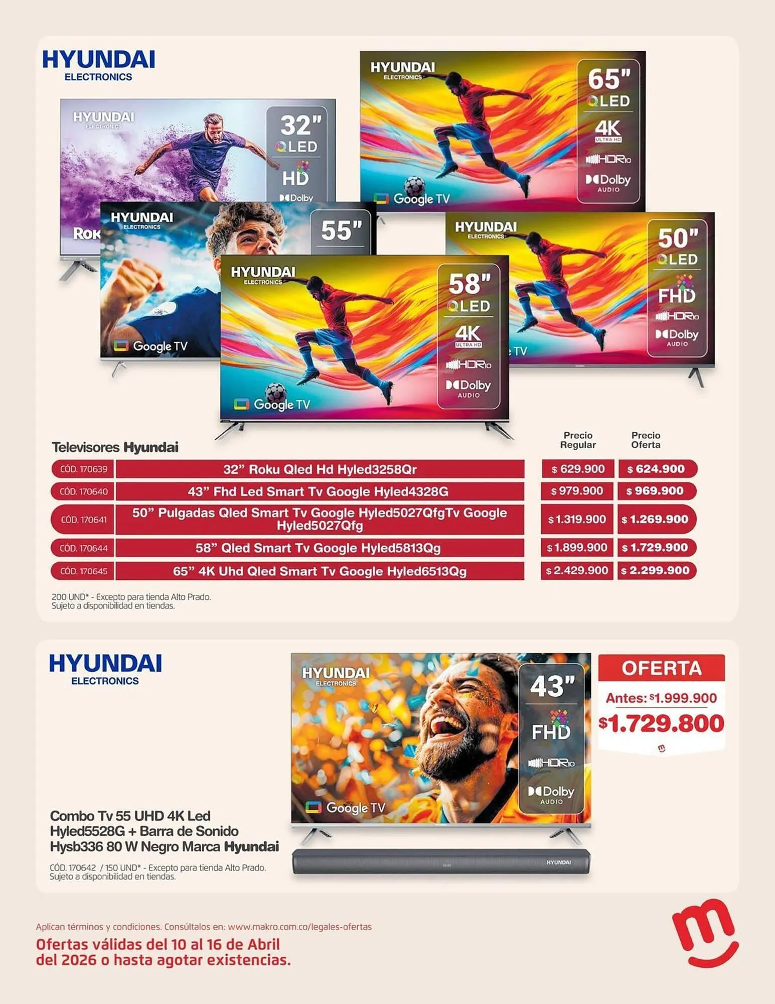 Catalogo de Catálogo Makro 10 de abril al 16 de abril 2026 - Pag 29